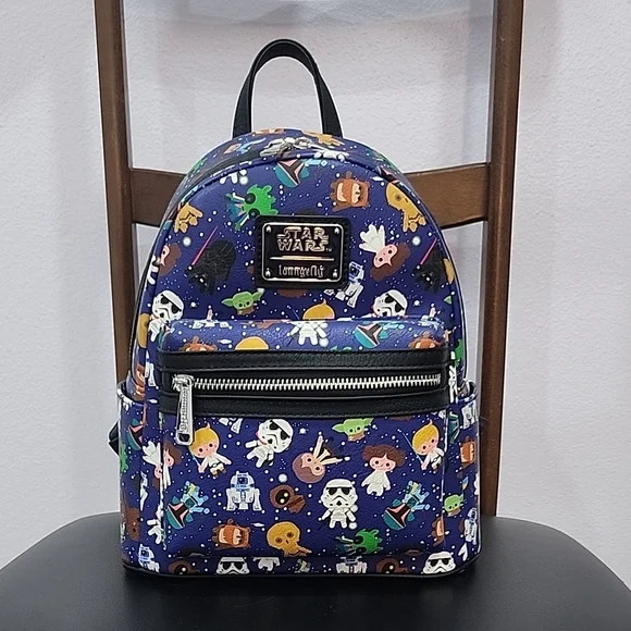 Loungefly | Bags | Disney Parks Loungefly Star Wars Chibi  display picture 3